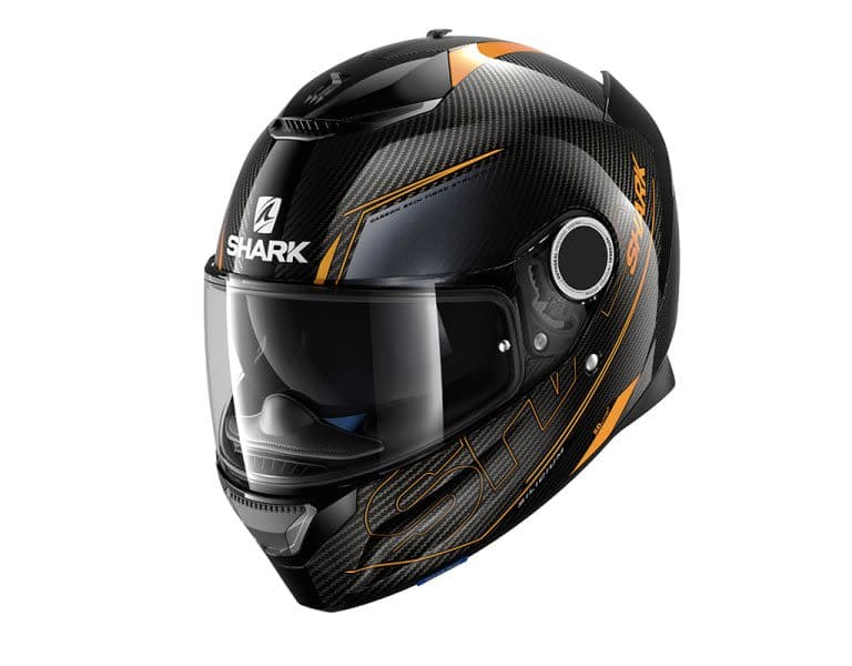SHARK SPARTAN CARBON Black, Orange