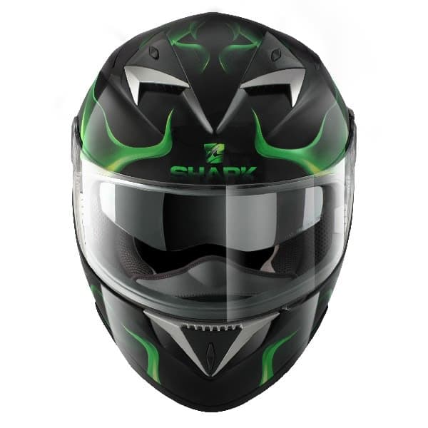 SHARK Full face helmets Green