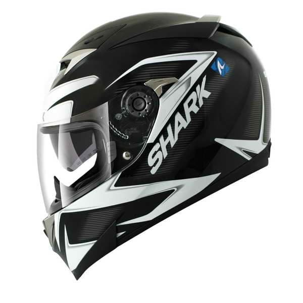 SHARK Full face helmets Black, White