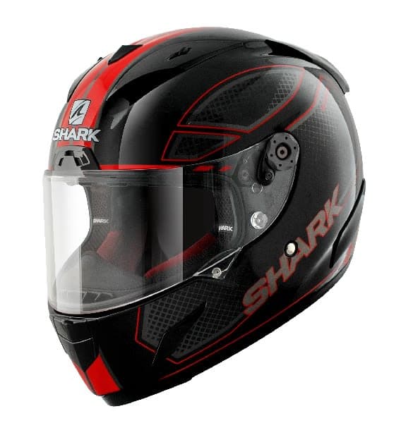 SHARK RACE-R PRO CARBON Black, Red