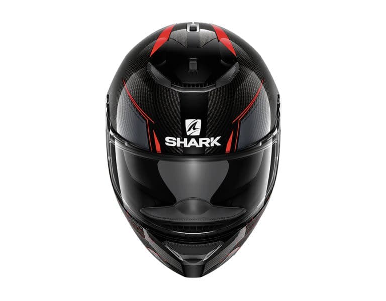 SHARK SPARTAN CARBON Black, Red