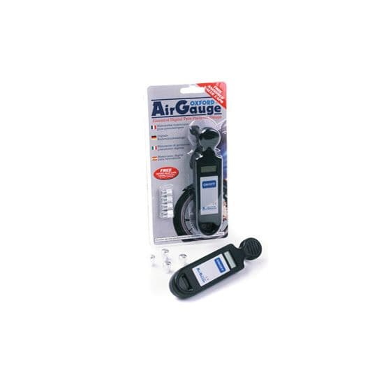 OXFORD Air gauge to measure tyre pressure Black