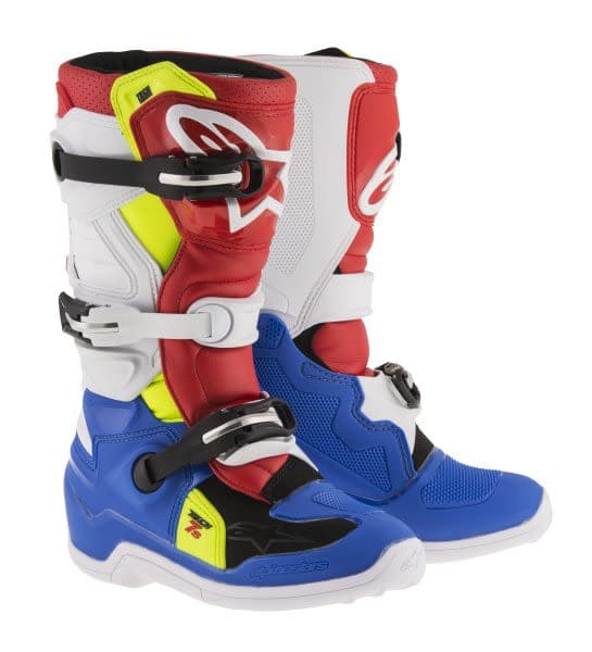 ALPINESTARS MX TECH 7S Blue, Fluorescent, Red, White, Yellow