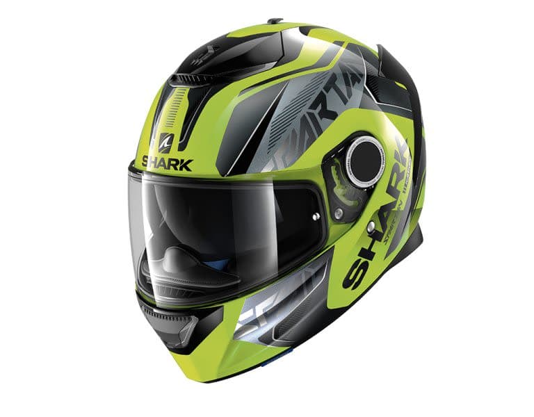 SHARK SPARTAN Black, Yellow