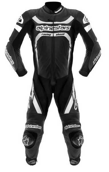 ALPINESTARS One-piece suit Black, White