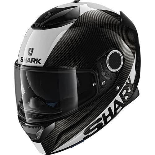 SHARK SPARTAN CARBON Black, White