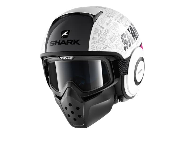 SHARK DRAK Pink, White