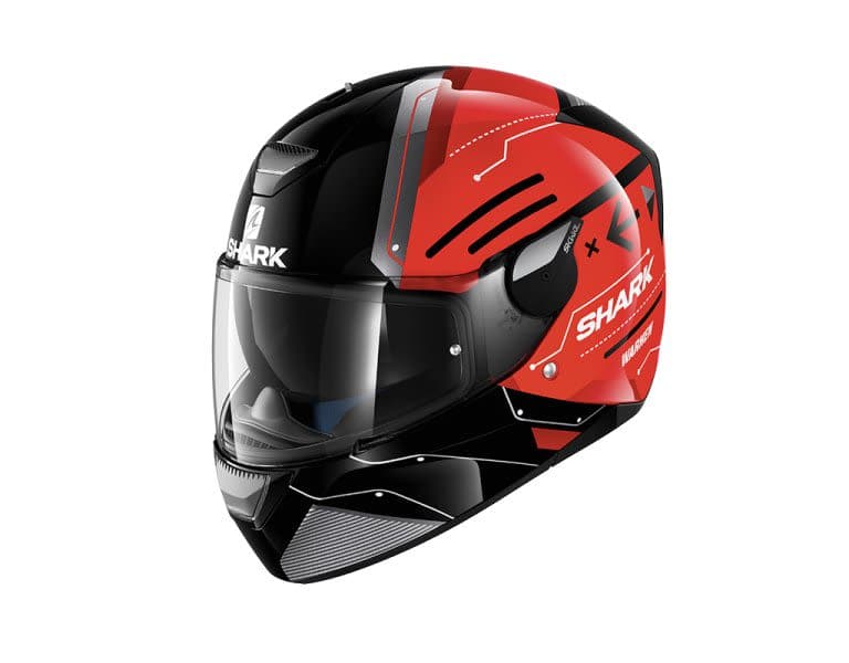 SHARK SKWAL Black, Red