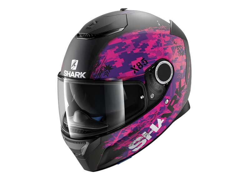 SHARK SPARTAN Black, Pink