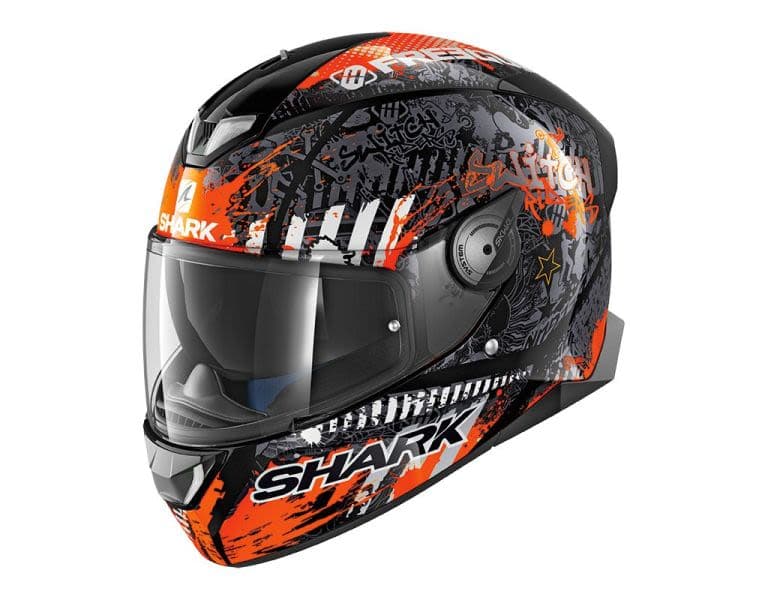 SHARK SKWAL 2 Black, Orange, White