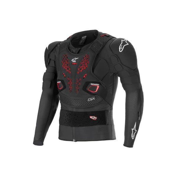 ALPINESTARS MX BIONIC PRO V3 PLASMA PROTECTION JACKET Black, Red, White