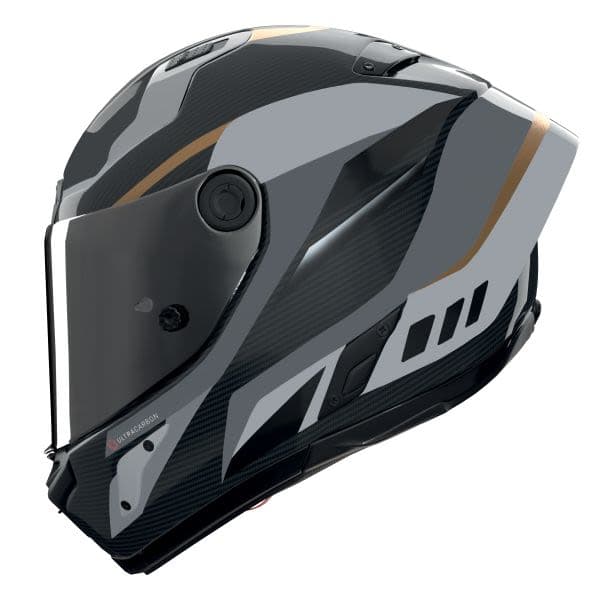NOLAN X-804 RS U.C. Black, Gold, Silver