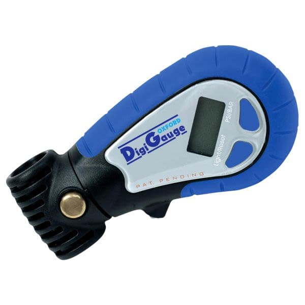 OXFORD Air gauge to measure tyre pressure Black