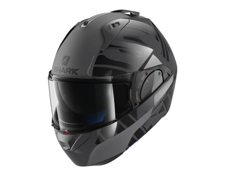 SHARK EVO-ONE 2 Black, Grey, Matt