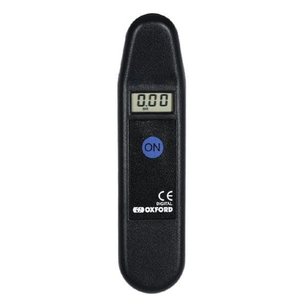 OXFORD Air gauge to measure tyre pressure Black