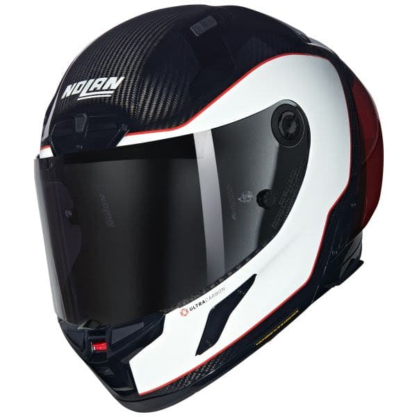 NOLAN X-804 RS U.C. Carbon, Red, White