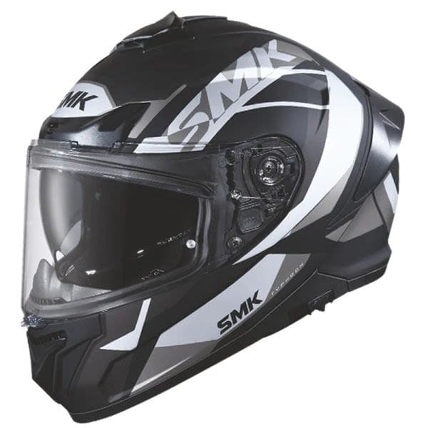 SMK TYPHOON Black, Grey, Matt, White