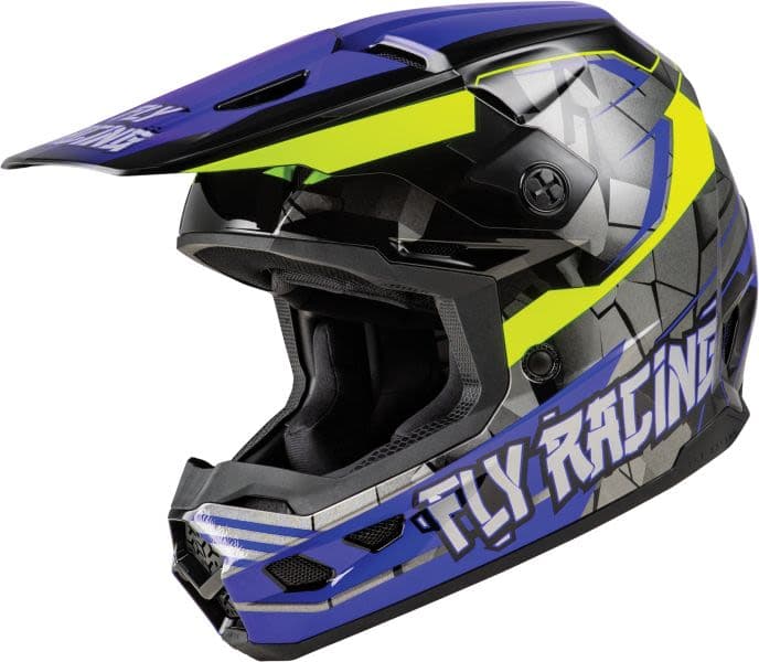 FLY YOUTH KINETIC Blue, Fluorescent, Grey