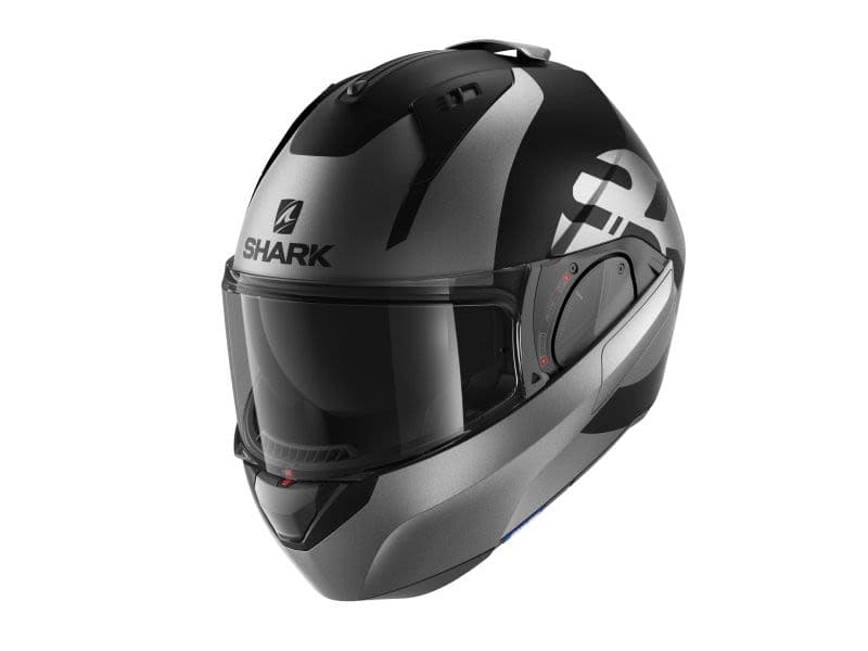 SHARK EVO ES Anthracite, Black, Matt
