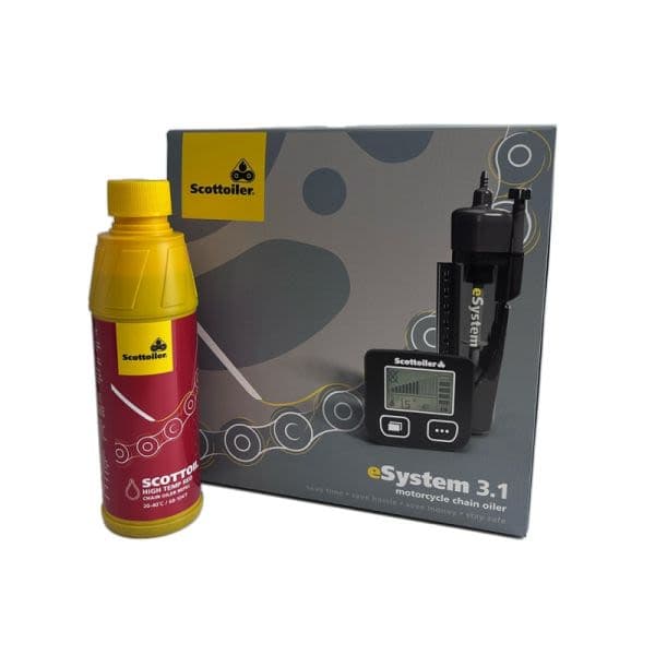 SCOTTOILER Esystem - electronic scottoiler - high temperature Black