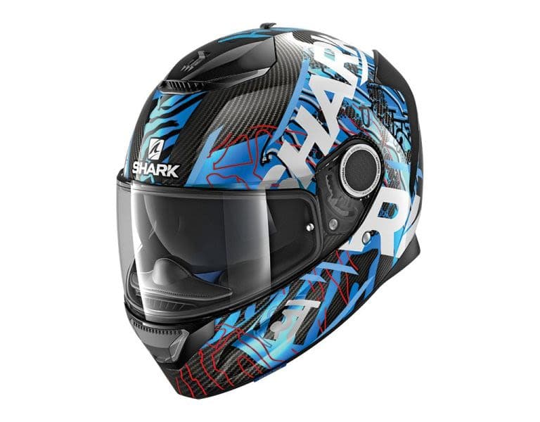 SHARK SPARTAN CARBON Black, Blue, White