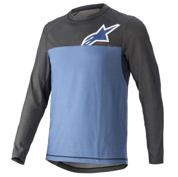 ALPINESTARS MTB ALPS 8 V2 LS JERSEY Black, Blue, Coral