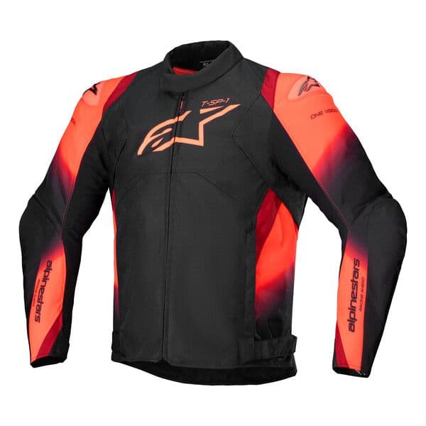 ALPINESTARS T-SP 1 V2 WP Black, Fluorescent, Red