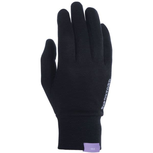 OXFORD INNER DELUXE GLOVES Silk Black