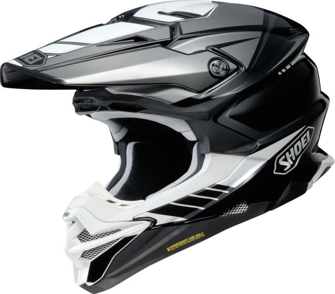 SHOEI VFX-WR 06 Black, Grey, White