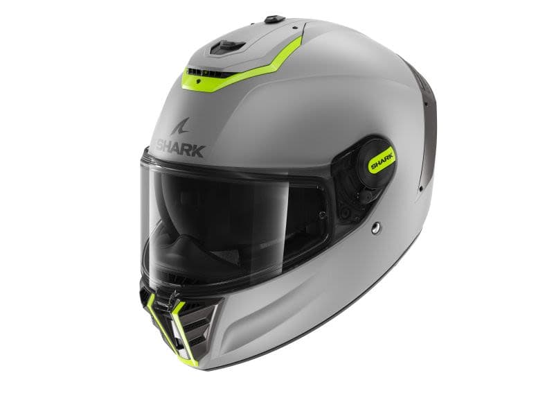 SHARK SPARTAN RS Grey, Matt, Yellow