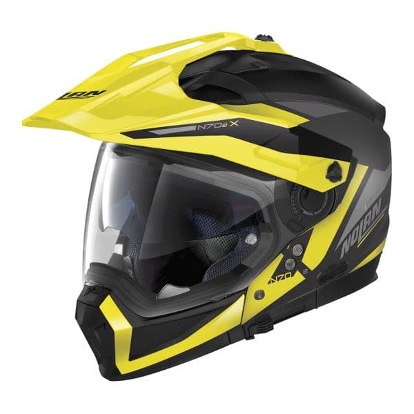 NOLAN N70-2 X Black, Matt, Yellow