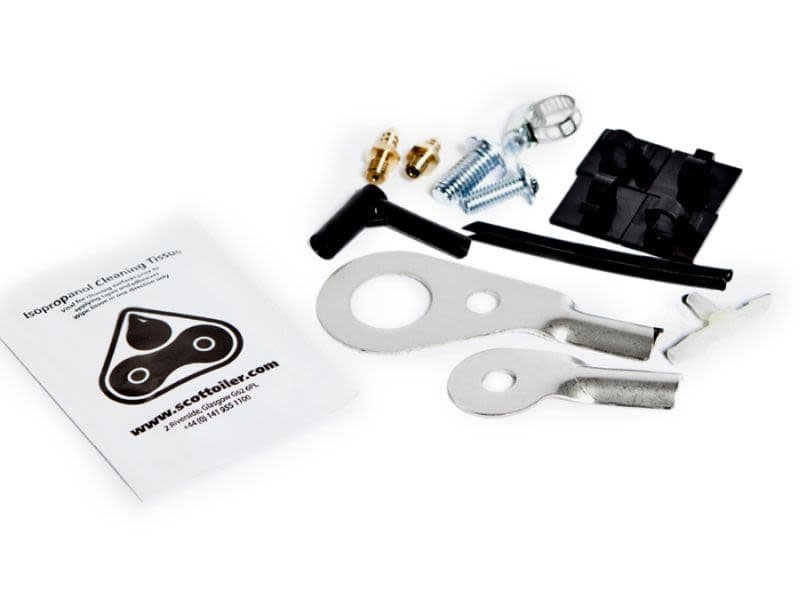 SCOTTOILER Motorcycle accessories Black, Silver