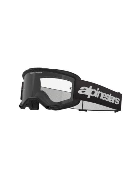 ALPINESTARS MX VISION 3 WORDMARK Black