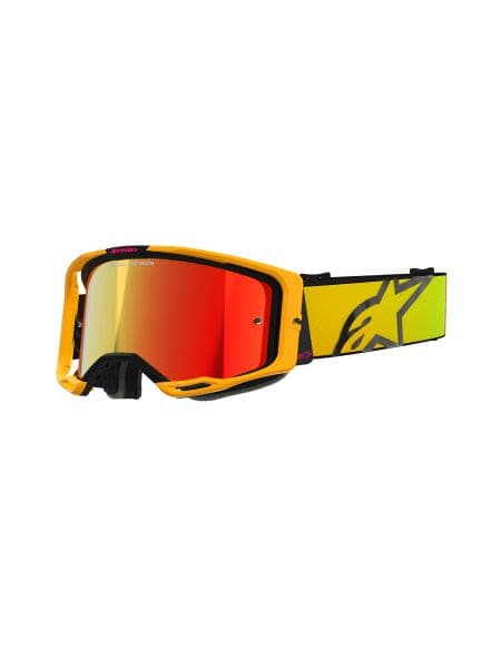 ALPINESTARS MX VISION 8 CORP Pink, Yellow