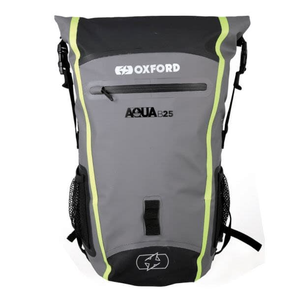 OXFORD Aqua B25 Backpack Black, Grey, Yellow