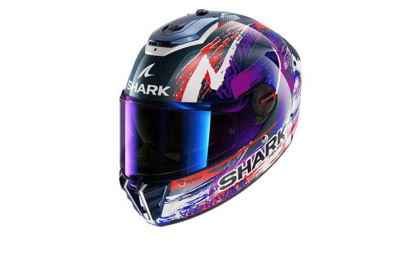 SHARK SPARTAN RS Carbon, Purple, White