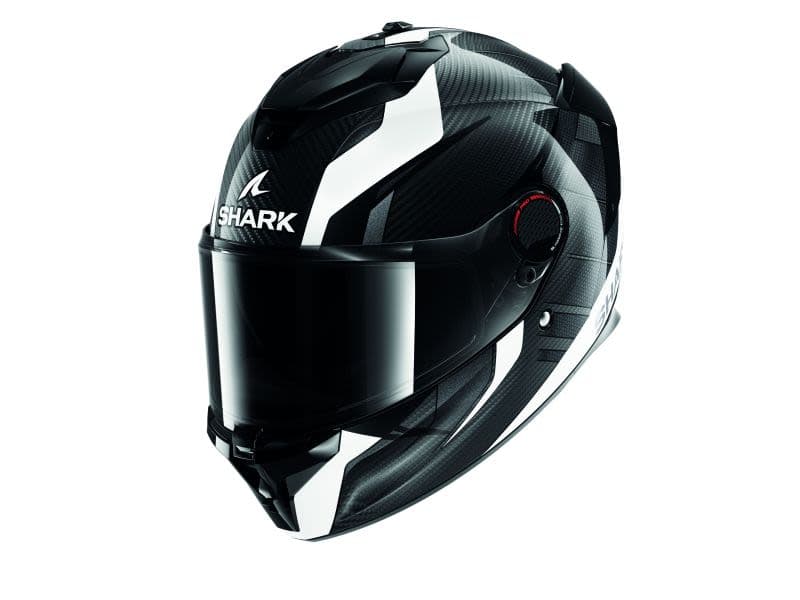 SHARK SPARTAN GT PRO White, Lucios, Black