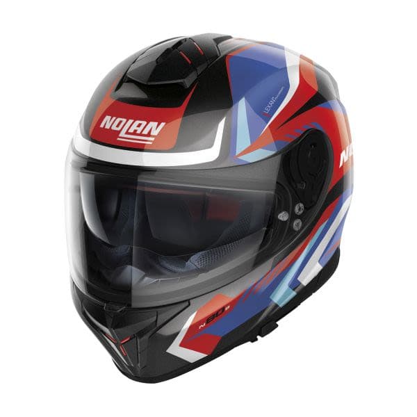 NOLAN N80-8 Black, Blue, Red, White