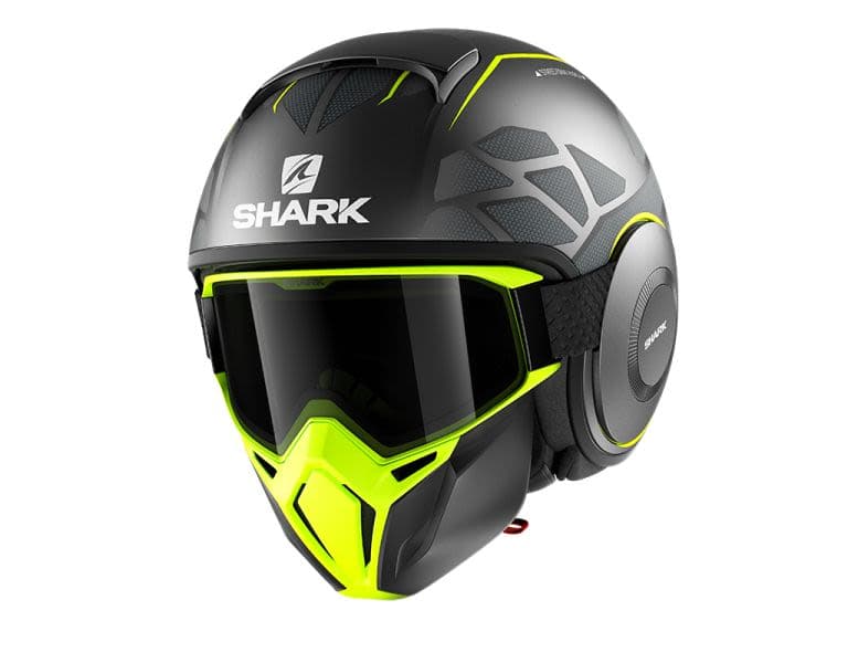 SHARK STREET DRAK Black, Grey, Matt, Yellow