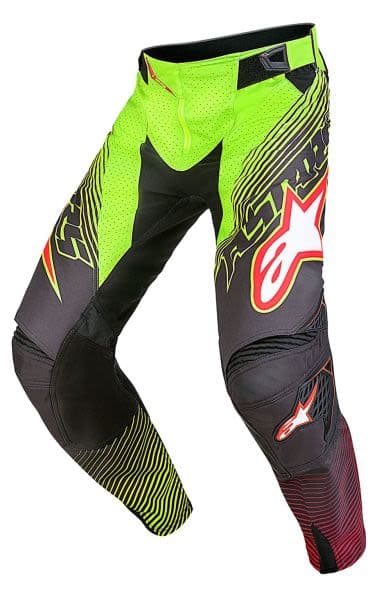 ALPINESTARS MX TECHSTAR FACTORY Black, Fluorescent, Red, Yellow