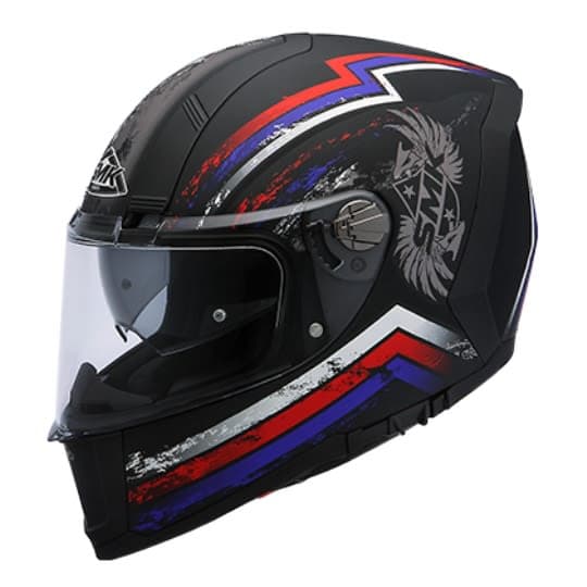 SMK FORCE Black, Blue, Matt