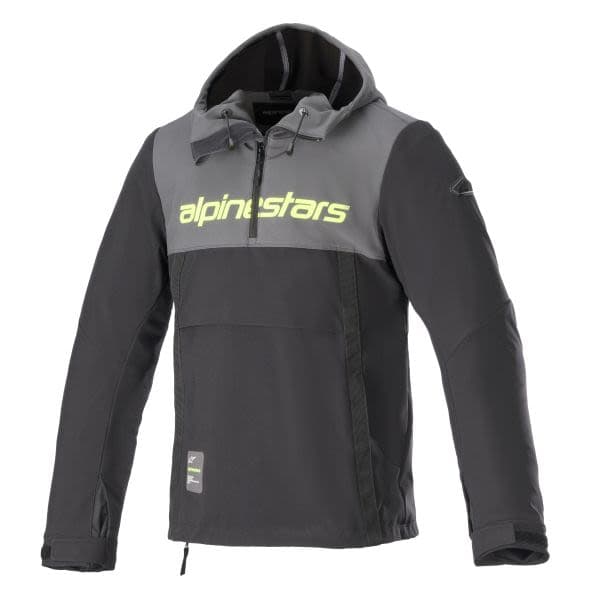 ALPINESTARS SHERPA HOODIE Black, Dark grey, Fluorescent, Yellow