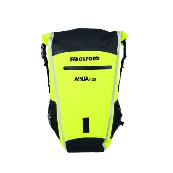 OXFORD Aqua B25 Backpack Black, Yellow