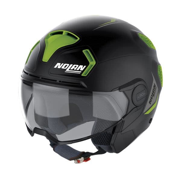 NOLAN N30-4 T Black, Green, Matt