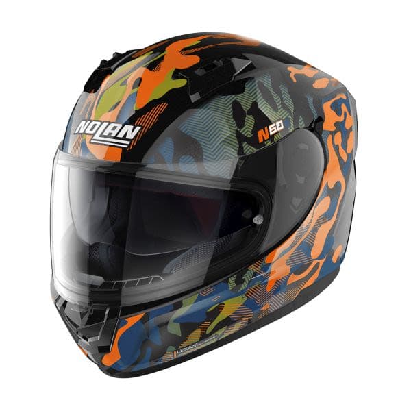NOLAN N60-6 Black, Blue, Orange