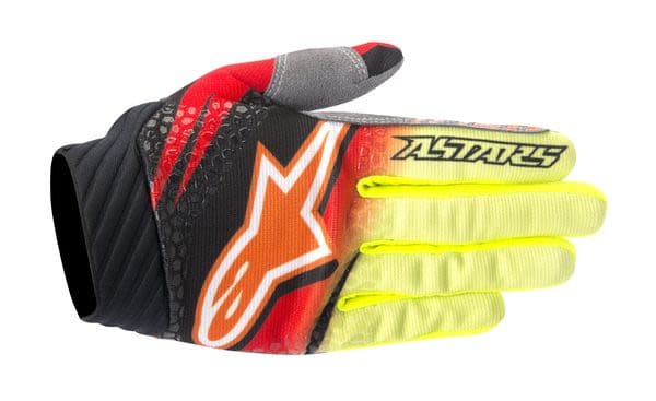 ALPINESTARS MX TECHSTAR VENOM Fluorescent, Red, White, Yellow