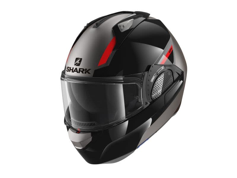 SHARK EVO GT Anthracite, Black, Red