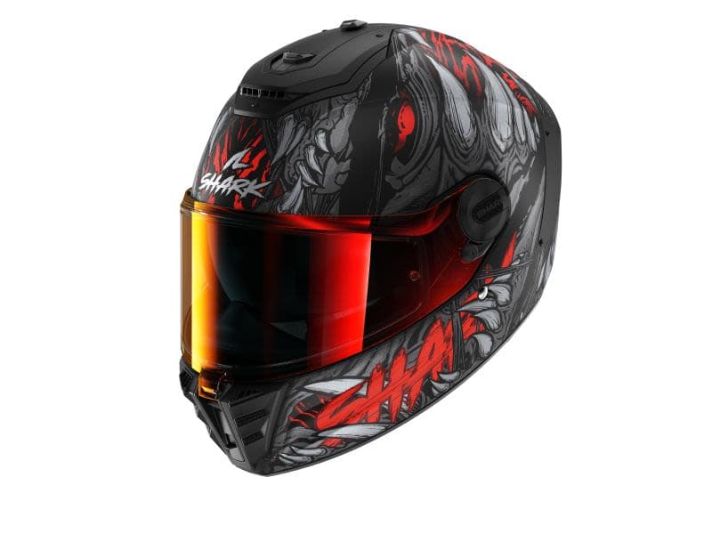 SHARK SPARTAN RS Black, Grey, Matt, Red