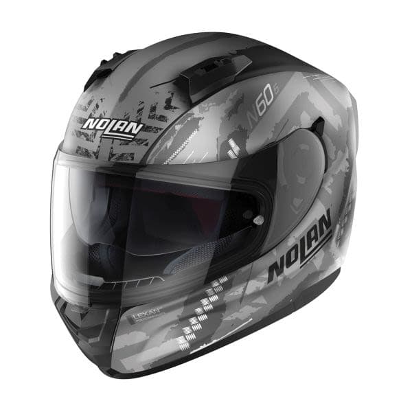 NOLAN N60-6 Black, Grey, Matt, White