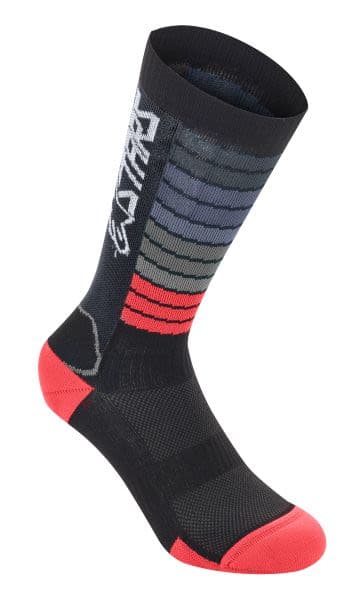 ALPINESTARS MTB DROP SOCKS 22 Black, Red